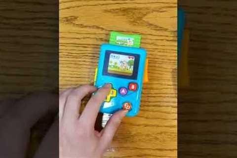 The Konami Code on the Fisher Price Gameboy ACTUALLY WORKS