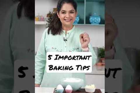5 Important Baking Tips | #Shorts