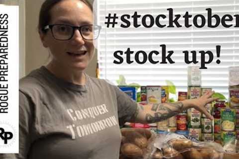 Stock Up on Food Storage NOW during #STOCKTOBER