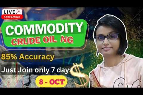 8 OCT  | MCX Live Trading | Crude Oil Live Trading  | Commodity Trading Live Stock Market Live #mcx