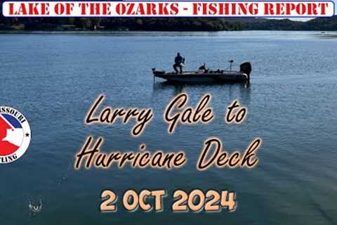 Lake of the Ozarks Bass Fishing - 2 Oct 2024 | Fishing report