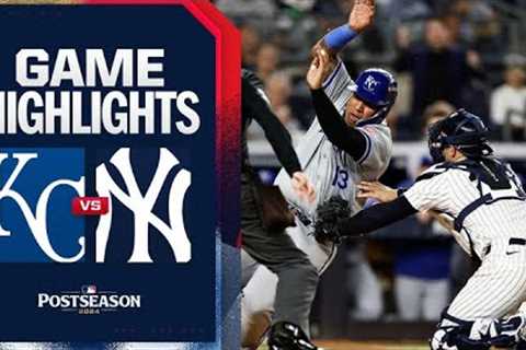 Royals vs. Yankees ALDS Game 1 Highlights (10/5/24) | MLB Highlights