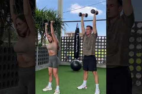 4 Dumbbell Exercises for a Full Body Workout (Strength Training At Home)