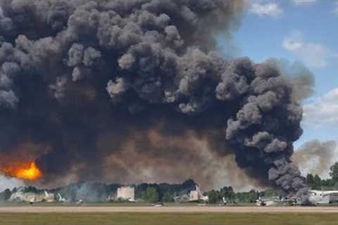 3 MINUTES AGO! Russian AirBase is GONE After Ukrainian BLAST on AirPlanes and Jets by Guided Missile