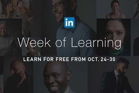 Free Online Courses | Career Development | Week of Learning