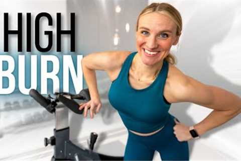 30-minute HIGH-BURN Rhythm Indoor Cycling Workout