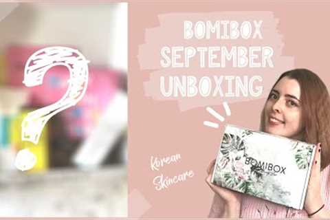Bomibox September 2020 Unboxing - Korean Skincare Subscription Box