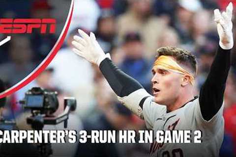 Kerry Carpenter's CLUTCH 3-RUN HOMER IN THE 9TH gives the Tigers the Game 2 win! 🐅 | ESPN MLB