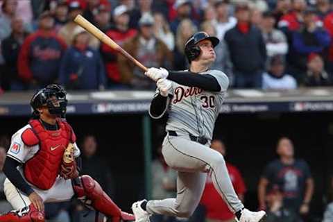 Kerry Carpenter FOR THE LEAD in the 9TH!! Tigers take late lead in ALDS Game 2!