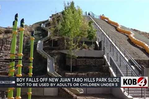 Social media video spurs discussion about new giant chute slide