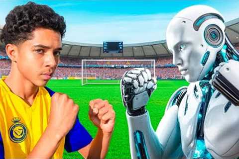 KID RONALDO vs ROBOT KEEPER!!