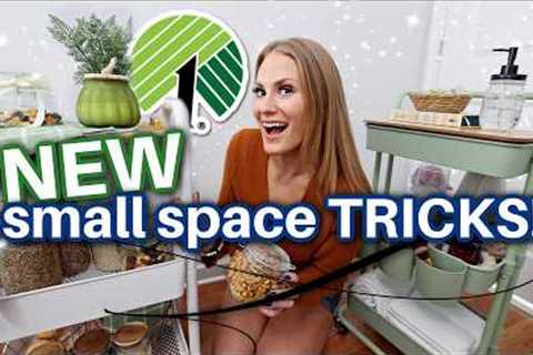 You're MISSING these DOLLAR TREE ORGANIZING tricks 🔥 small space secrets ✨