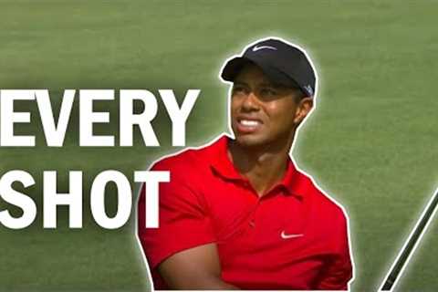 Tiger Woods Final Round at the 2008 US Open | Every Shot