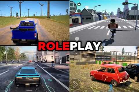 TOP 6 Best Open World ROLE PLAY Games like GTA 5 Online for Android • High Graphics Games