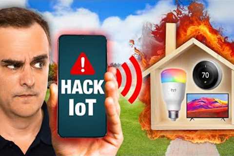 Hacking IoT devices with Python (it's too easy to take control)