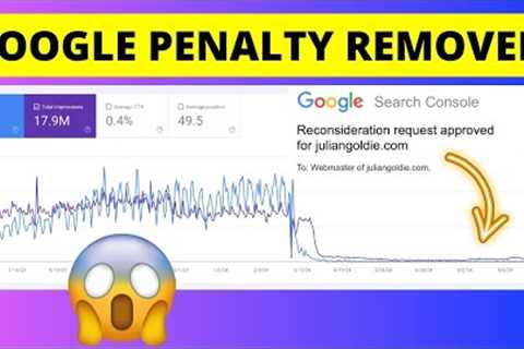 How I Removed a Google Manual Action Penalty 😱