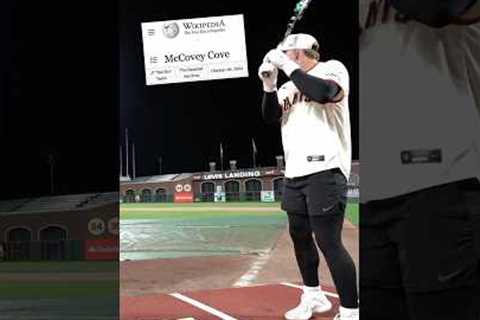 SPLASH HITS. JT got on the McCovey Cove Wikipedia page!! 😂