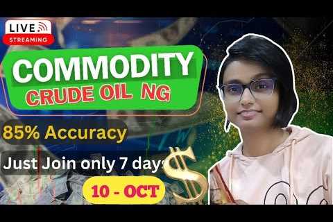 10 OCT  | MCX Live Trading | Crude Oil Live Trading  | Commodity Trading Live Stock Market Live #mcx