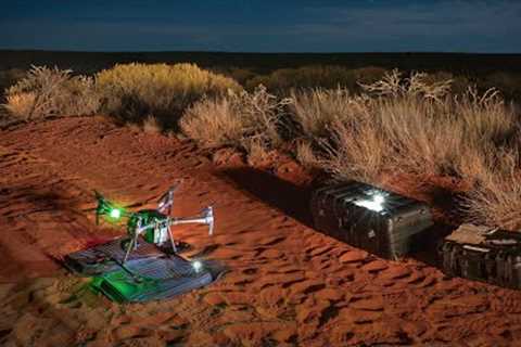AWC trials new drone technology for monitoring wildlife