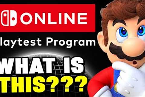 Mysterious New PLAYTEST For Nintendo Switch Online Announced! WHAT COULD IT BE??