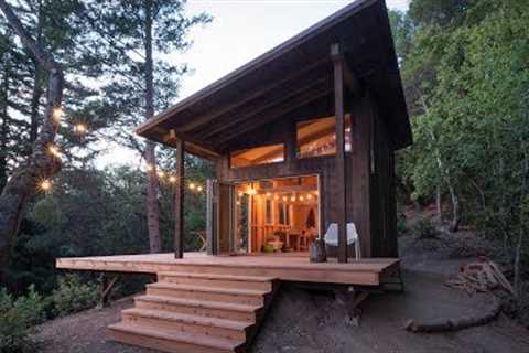 The Land: Camp vibes and building a DIY cabin from the ground up