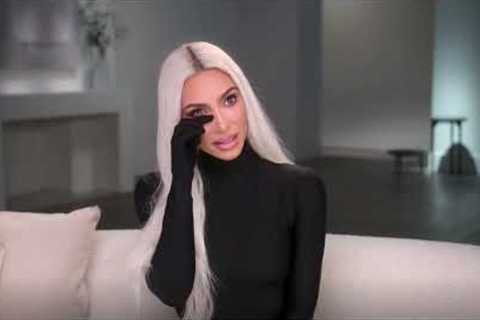 Kim Cries saying Kanye is really awful to her and she will stay silent for her Kids THE KARDASHIANS