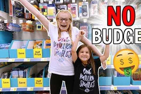 KIDS BACK TO SCHOOL SHOPPING HAUL *no budget* | Family Fizz