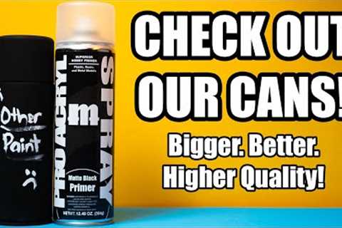 PRO Acryl in a Can?! - Monument Hobbies Spray Can Primers