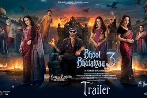 Bhool Bhulaiyaa 3 (Official Trailer): Kartik Aaryan,Vidya B,Madhuri D,Triptii | Anees B | Bhushan K