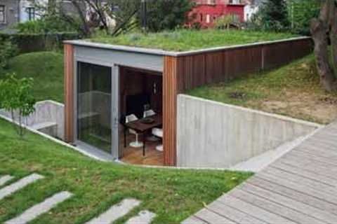 Semi-Underground Homes That Become One With The Land