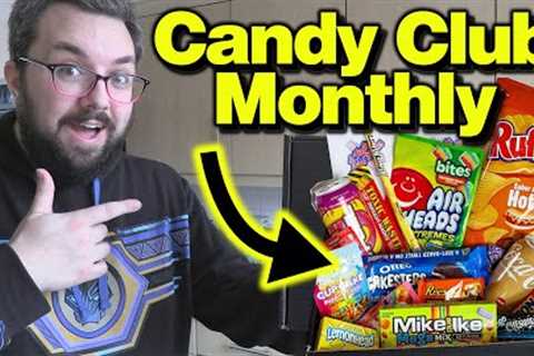 Candy Club Monthly Subscription Snack Box Review
