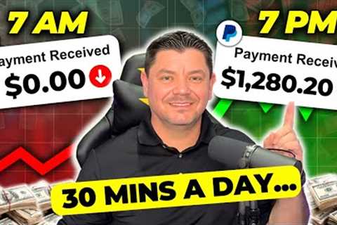 How I work 30 minutes to Make $1,280 in 24hrs With Affiliate Marketing (JUST COPY ME)