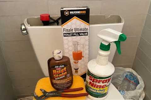 Local Plumber Reveals DIY Repair for Slow Filling &amp; Running Toilet Including Pro Cleaning Tip!