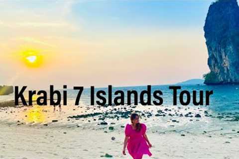 Krabi 7 Islands Sunset Tour with BBQ Dinner and Snorkelling | Krabi Islands Hopping Tour