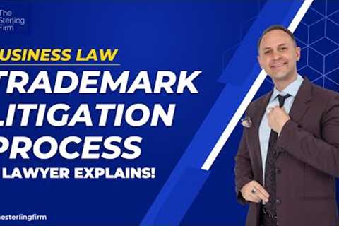 WHAT IS THE TRADEMARK LITIGATION PROCESS? TRADEMARK REGISTRATION PROCESS 🥇TRADEMARK LAWYER #shots