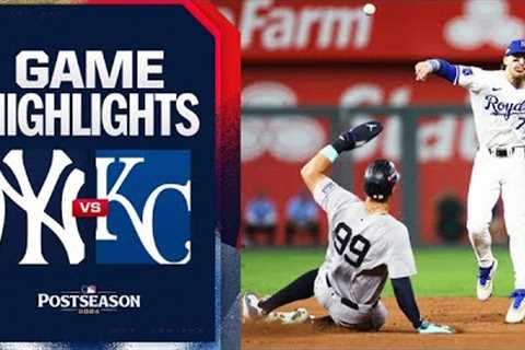 Yankees vs. Royals ALDS Game 4 Highlights (10/10/24) | MLB Highlights