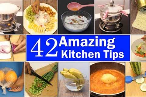 42 Amazing Kitchen Tips &amp; Hacks  Useful Cleaning #Kitchen #Hacks #Hetalsart
