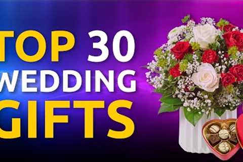 TOP 30 BEST WEDDING GIFT IDEAS | wedding gifts | What to give for wedding gift?