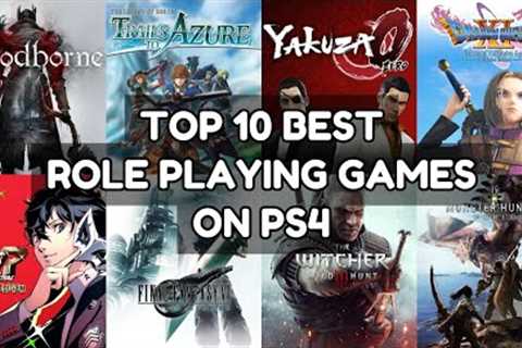 Top 10 Best Role Playing Games (RPG) On PS4 | 2023