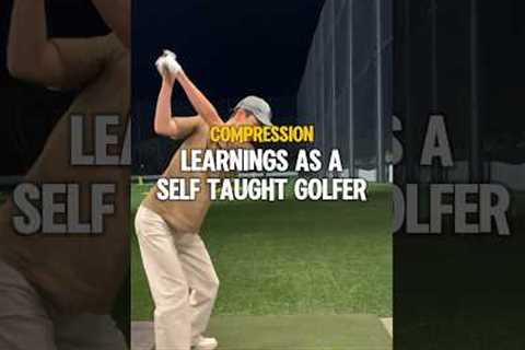 Compression from exiting low and left, but make sure you do it the right way. #golf #golftips #골프