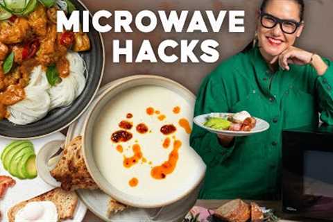 Breakfast, Lunch &amp; Dinner Microwave Hacks | Marion's Kitchen