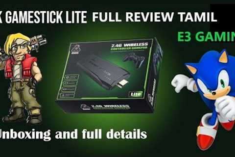 RETRO/CLASSIC GAME STICK LITE 4K UNBOXING AND REVIEW IN TAMIL.