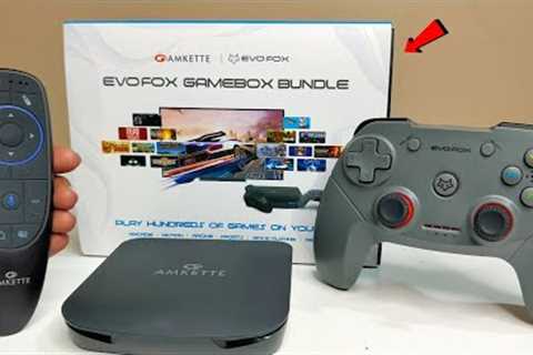 EvoFox Game Box Gaming Console with Android Unboxing & Testing  - Chatpat toy tv