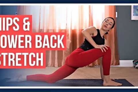 30 min Beginner Yoga - Therapeutic Hips &amp; Lower Back DEEP STRETCH
