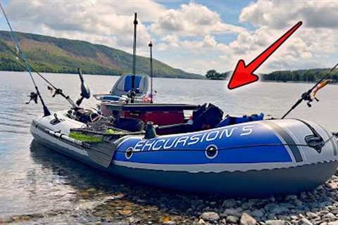 Lure Fishing a WILD Lake - On This! (Lake District)