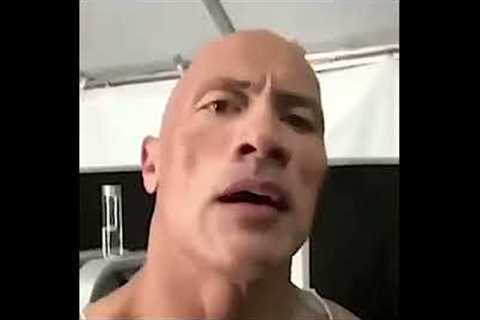 The Rock eyebrow raise but its 4k