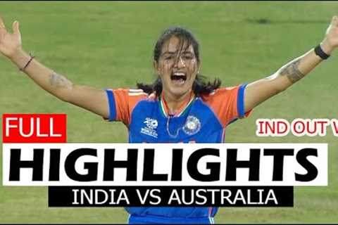FULL HIGHLIGHTS | INDIA VS AUSTRALIA ICC T20 WORLD CUP 2024 UAE | IND VS AUS