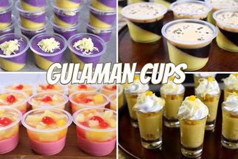 4 EASY GULAMAN DESSERTS IN A CUP | Mortar and Pastry