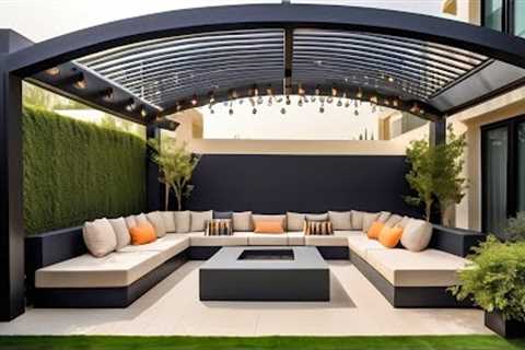 +200 NEW Modern Patio Pergola Designs 2024 Home Garden Landscaping ideas| Terrace-Rooftop Garden P5