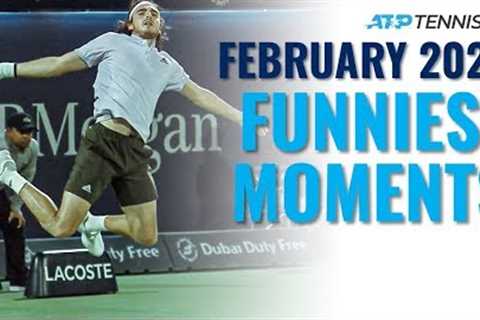 Funny ATP Tennis Moments and Fails: February 2020 😂